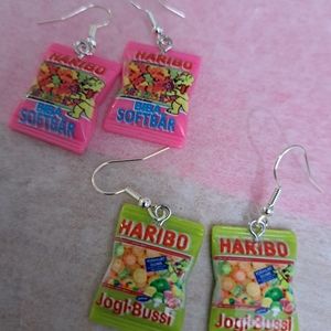 Funny earrings set